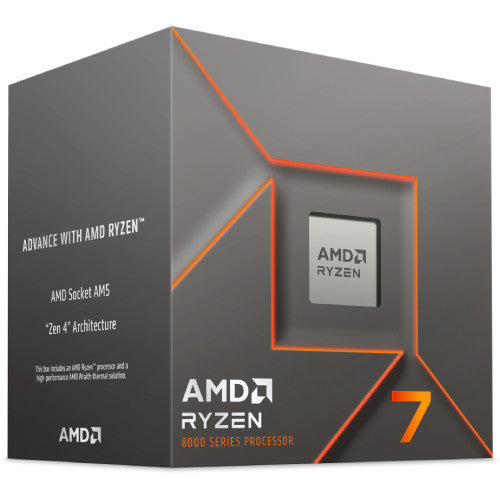 Ryzen 7 8700F With Wraith Stealth Cooler 100-100001590BOX